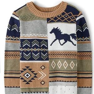 Boys' and Toddler Long Sleeve Sweaters